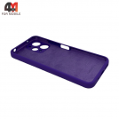 Чехол для Xiaomi Redmi 12 4G Silicone Case, фиолетового цвета