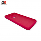 Чехол для Xiaomi Redmi Note 9/Redmi 10X Silicone Case, ярко-розового цвета