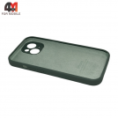 Чехол Iphone 15 Silicone Case Squared, 58 полынь