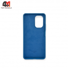 Чехол для Xiaomi Poco F3/F3 Pro/Redmi K40/K40 Pro/K40 Pro Plus Silicone Case, синего цвета