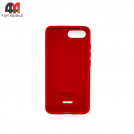 Чехол для Xiaomi Redmi 6A Silicone Case, красного цвета