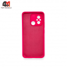 Чехол для Xiaomi Redmi 12C Silicone Case, ярко-розового цвета