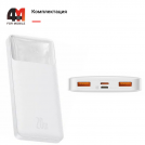 Baseus Power Bank 10000 mAh, PPDML-L02, 20W, белый