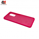 Чехол для Samsung S20 Plus/S11 Silicone Case, ярко-розового цвета