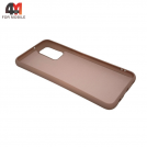 Чехол для Samsung A02s/M02s Silicone Case, пудрового цвета