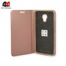 Чехол-книга для Meizu M5 розового цвета, Case