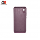 Чехол для Xiaomi Redmi 9A Silicone Case, лилового цвета