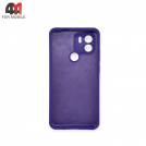 Чехол для Xiaomi Redmi A1 Plus/A2 Plus Silicone Case, фиолетового цвета