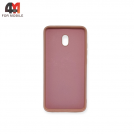 Чехол для Xiaomi Redmi 8A Silicone Case, пудрового цвета