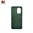 Чехол для Xiaomi Poco F3/F3 Pro/Redmi K40/K40 Pro/K40 Pro Plus Silicone Case, темно-зеленого цвета