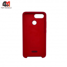 Чехол для Xiaomi Redmi 6 Silicone Case, красного цвета