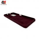 Чехол для Xiaomi Poco F3/F3 Pro/Redmi K40/K40 Pro/K40 Pro Plus Silicone Case, цвет марсала