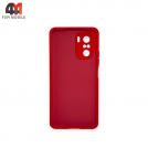 Чехол для Xiaomi Poco F3/F3 Pro/Redmi K40/K40 Pro/K40 Pro Plus Silicone Case, красного цвета