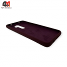 Чехол для Xiaomi Redmi Note 8 Pro Silicone Case, цвет марсала