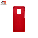 Чехол для Xiaomi Redmi Note 9S/Note 9 Pro/Note 9 Pro Max Silicone Case, красного цвета