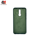 Чехол для Xiaomi Redmi 8 Silicone Case, темно-зеленого цвета