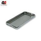 Чехол для Xiaomi Redmi 7A силиконовый, пайетки, белого цвета