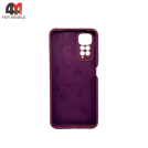 Чехол для Xiaomi Redmi Note 11 4G/Note 11S Silicone Case, цвет марсала
