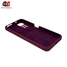 Чехол для Xiaomi Redmi Note 11 4G/Note 11S Silicone Case, цвет марсала