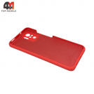 Чехол для Xiaomi Poco M5s/Redmi Note 10 4G/Note 10S Silicone Case, кораллового цвета