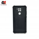 Чехол для Xiaomi Redmi Note 9/Redmi 10X пластиковый, противоударный, черного цвета, Case