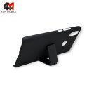 Чехол для Xiaomi Mi Max 3 пластиковый с подставкой, черного цвета, Nillkin