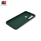Чехол для Xiaomi Redmi Note 8 силиконовый, ребристый, зеленого цвета, Cherry