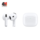 Наушники беспроводные аналог AirPods 4, белый