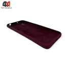 Чехол для Xiaomi Redmi 9A Silicone Case, цвет марсала