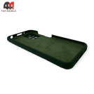 Чехол для Xiaomi Redmi 10 Silicone Case, темно-зеленого цвета