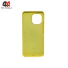 Чехол для Xiaomi Mi 11 Silicone Case, желтого цвета