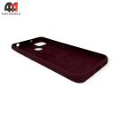 Чехол для Xiaomi Redmi 9C/Redmi 10A Silicone Case, цвет марсала