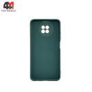 Чехол для Xiaomi Redmi Note 9T Silicone Case, темно-зеленого цвета
