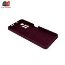 Чехол для Xiaomi Poco M4 Pro 5G/Redmi Note 11 5G Silicone Case, цвет марсала