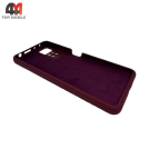 Чехол для Xiaomi Redmi Note 11 Pro 4G/5G/Redmi Note 12 Pro 4G Silicone Case, цвет марсала