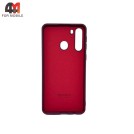 Чехол для Samsung A21 Silicone Case, цвет марсала