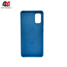 Чехол для Samsung A41 Silicone Case, синего цвета