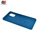Чехол для Samsung A41 Silicone Case, синего цвета