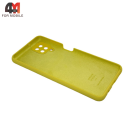 Чехол для Samsung A12/M12 Silicone Case, желтого цвета