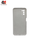 Чехол для Samsung A03s Silicone Case, белого цвета
