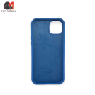 Чехол Iphone 12/12 Pro Silicone Case, 3 синий