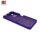 Чехол для Xiaomi Poco M4 Pro 5G/Redmi Note 11 5G Silicone Case, фиолетового цвета
