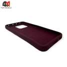 Чехол для Xiaomi Mi 13 5G Silicone Case, цвет марсала