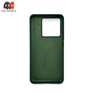 Чехол для Xiaomi Mi 13T/13T Pro/Redmi K60 Ultra Silicone Case, темно-зеленого цвета