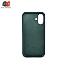 Чехол для Iphone 16 Plus Silicone Case, 49 темно-бирюзовый
