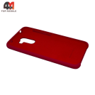 Чехол для Xiaomi Pocophone F1 Silicone Case, малинового цвета