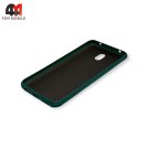 Чехол для Xiaomi Redmi 8A силиконовый с усиленной рамкой, зеленого цвета