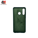 Чехол для Huawei P30 Lite/Nova 4E/Honor 20S Silicone Case, темно-зеленого цвета