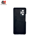 Чехол для Xiaomi Poco M5s/Redmi Note 10 4G/Note 10S Silicone Case, черного цвета
