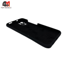 Чехол для Xiaomi Poco M5s/Redmi Note 10 4G/Note 10S Silicone Case, черного цвета